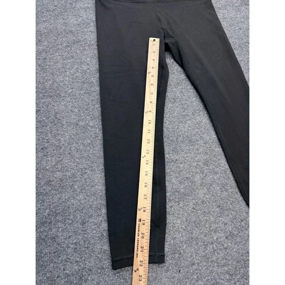 Athleta Ultra High Rise Elation 7/8 Tight Leggings Black Medium Yoga Training - Picture 3 of 6